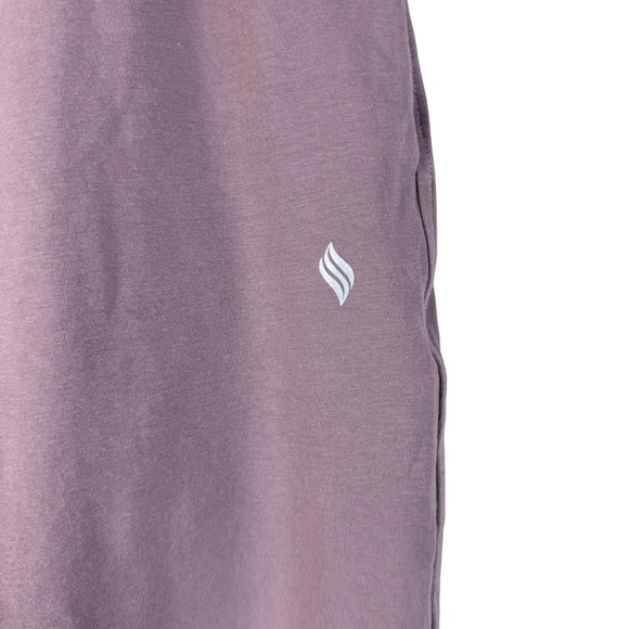 Joggers Sweatpants Mauve Dusty Purple Size Medium - Picture 6 of 10